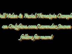 Ms. Frizzle Inspects Your Cock & Gives Sensual Head Licking Deepthroat with HUGE Cum Covered Facial