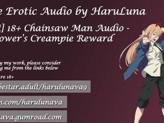 erotic audio for men, teen, hentai, chainsaw man hentai