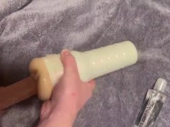 Riley Reid’s pocket pussy quickie