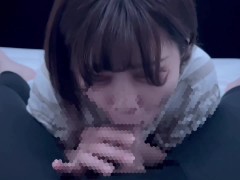 エロ精子をごっくんして「ごちそうさま」と言ってしまう痴女な彼女 cum in mouth gokkun