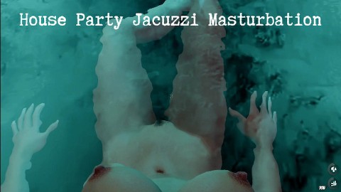 House Party Video Game Masturbating in the Hottub