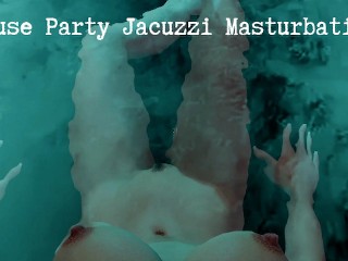 House Party Video Game Masturbating in the Hottub