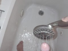 playing with showerhead - Screenshot 11 of 16 - Masturbate