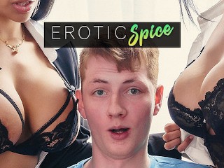 Ginger Tienerstudent Bevolen Om Naar Kantoor Te Gaan En Geneukt Door Zijn Latina Leraren in Creampie Trio