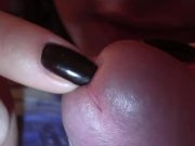 Preview 5 of Fingernail play with urethra - close up