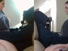 Heather Kane rides Cock in College Dorm for CREAMPIE SURPISE!