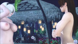 Dead or Alive Xtreme Venus Vacation 2B & Mai Shiranui Nudo Corpo Nudo Mod Fanservice Apprezzamento