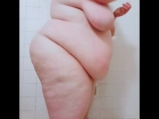 bbw body wash, big tits, tattooed women, big ass