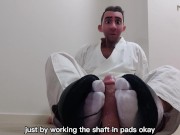 Preview 4 of YES SENSEI! - NINJA SOCKS - WHAT IS OFF WHITE, FOUL SMELLING & DRIPPING IN SWEAT? CLICK TO FIND OUT!