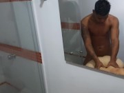 Preview 5 of I seduce my stepson in the shower. I love his cock. Part 2. He fucks me the way I like it