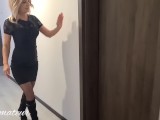 Stepmom comes early from the office to teach Stepson how to fuck so he can stop masturbating