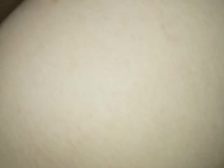 Petite Trans takes BBC creampie