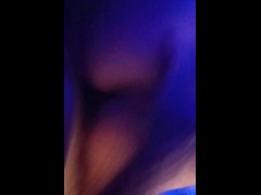Slut with Fat ass rides reverse Cowgirl on my Big Dick