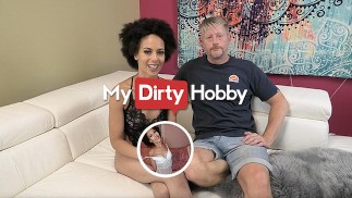 MyDirtyHobby - Натуральная красотка Лиа-Амалия Узнает Его Перед Тем, Как Ее Трахнет Его Большой Член