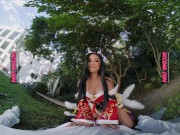 Preview 3 of VR Conk Avery Black as hot fox with nine tails Ahri - League of Legends XXX Parody VRPorn