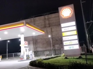 Sabi Ko Pakarga Tayo Ng Gas, Di Ko Sinabing Kargahan MO Ako!! Kantutan SA Shell Gas Station