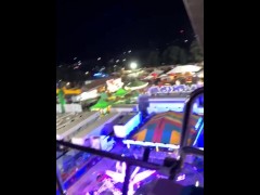public blowjob on a ferris wheel