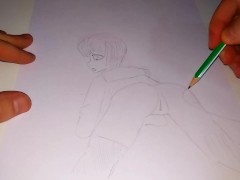 This huge cock wants to enter this sweet ass