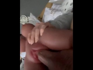 Она купила мне куклу