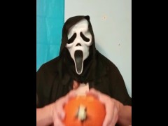 Scream 6 Ghostface Pumpkin Fuck