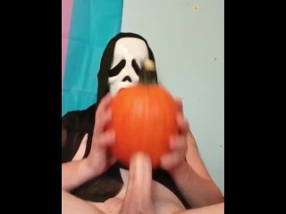 parody, toys, pumpkin, ghost face