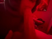 Preview 1 of sloppy blowjob from hot step mom