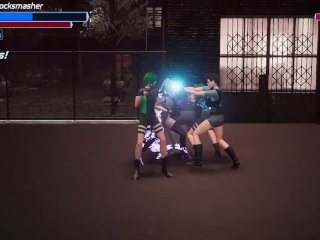 Solas City Heroes pt4 gameplay red light district back alley lvl