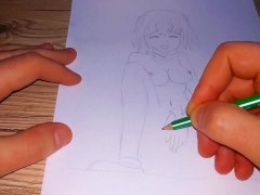 Hentai Japanese woman loves to be looked at when she pees