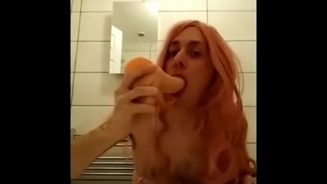 Sissy Alicia Practicing Deepthroat Blowjob - Pornhub Gay