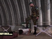 Preview 2 of MilitaryDick - Strict Sergeant Joris Leonard Disciplines Young Cadet For Watching Pornography