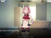 Preview 2 of Kunoichi Trainer - Naruto Trainer [v0.19.1] Part 100 Big Sakura Boobs By LoveSkySan69