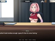 Preview 5 of Kunoichi Trainer - Naruto Trainer [v0.19.1] Part 100 Big Sakura Boobs By LoveSkySan69