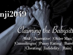 ASMR | Eating you out while my wife is upstairs | Narrative | Cunnilingus | Cheating | SFX