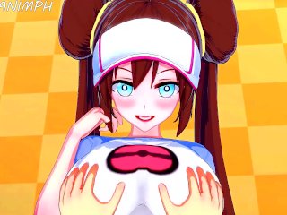 POV: Pokemon_Hilda and Rosa Threesome Creampie Experience - Anime Hentai 3d_Compilation