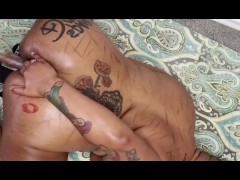 💦Oiled up and shuttering orgasm💦