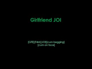 Girlfriend Tells You How to Jerk Off After Work