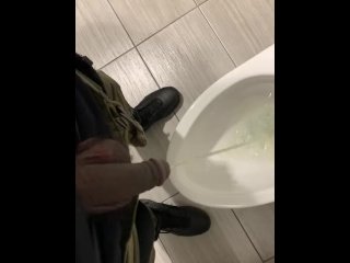 solo male, masturbation, work, vertical video