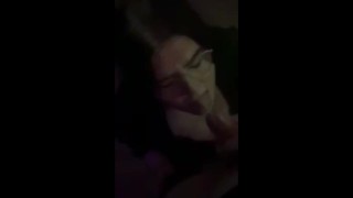 Tinder Slut Gets The Biggest Shit Of Her Life After Sucking A Shemale Cock