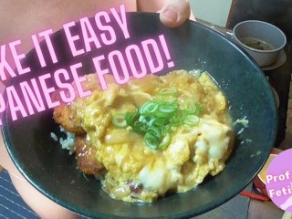 【Prof_FetihsMass】 take it Easy Japanese Food! [かけかつ丼]