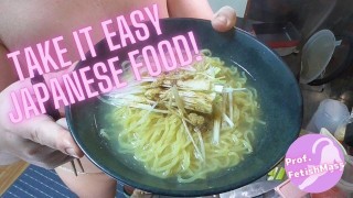 [Prof_FetihsMass] Take it easy Japanese food! [Chicken Shio Ramen]