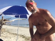 Preview 3 of How to Stretch Your Cock: Nude Beach Edition