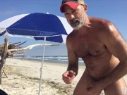 Preview 4 of How to Stretch Your Cock: Nude Beach Edition