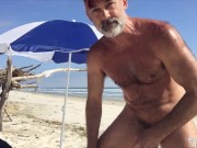 Preview 6 of How to Stretch Your Cock: Nude Beach Edition