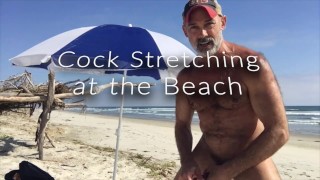 How to Stretch Your Cock: Nude Beach Edition