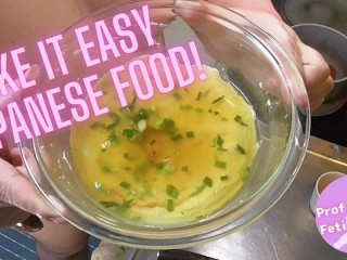 [Prof_FetihsMass] take it Easy Japanese Food! [steamed Egg and Tofu]