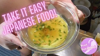 [Prof_FetihsMass] Rustig aan Japans eten! [gestoomd ei en tofu]