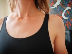 Fit naked girl trys on clothes haul