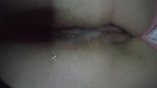 Делю постель со сводной тетей (огромный кремпай)