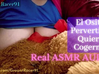 asmr, old young, exclusive, teddy bear fuck