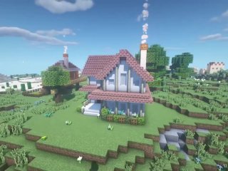 how to, minecraft, mansion, easy